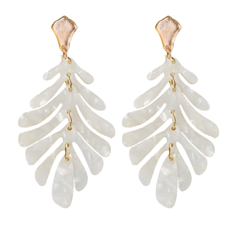 St Armands Designs of Sarasota St Armands Designs Petite Palm Drop Statement Earrings - Little Miss Muffin Children & Home