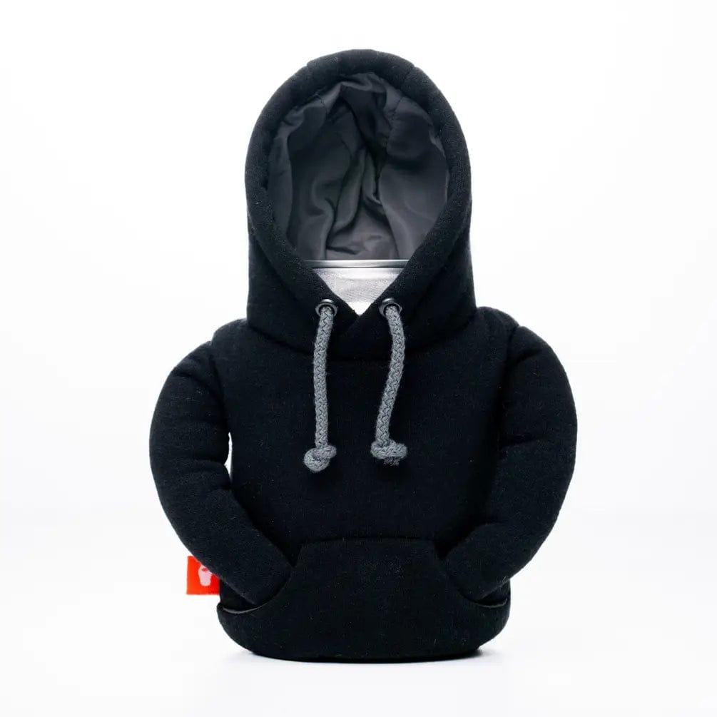 Puffin Drinkwear The Hoodie Insulated Beverage Sleeve, Black & Pewter - Little Miss Muffin Children & Home