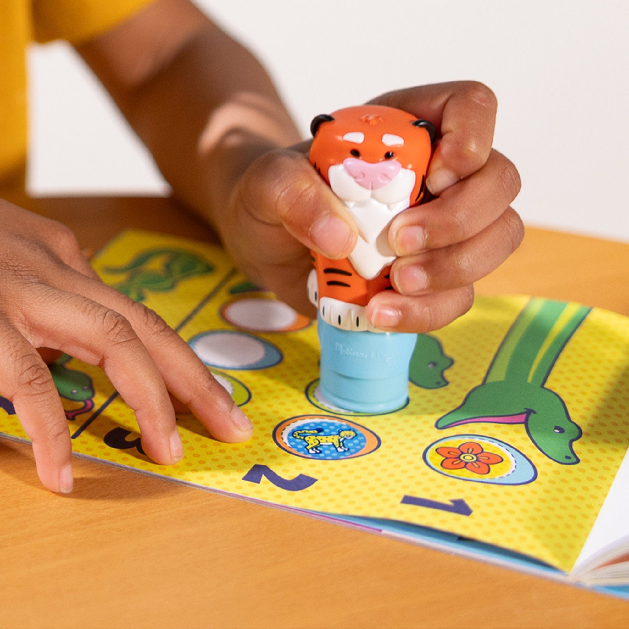 Melissa & Doug Melissa & Doug Sticker WOW! Activity Pad Set - Tiger - Little Miss Muffin Children & Home