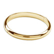 Cherished Moments Gold Classic Bangle - Little Miss Muffin Children & Home