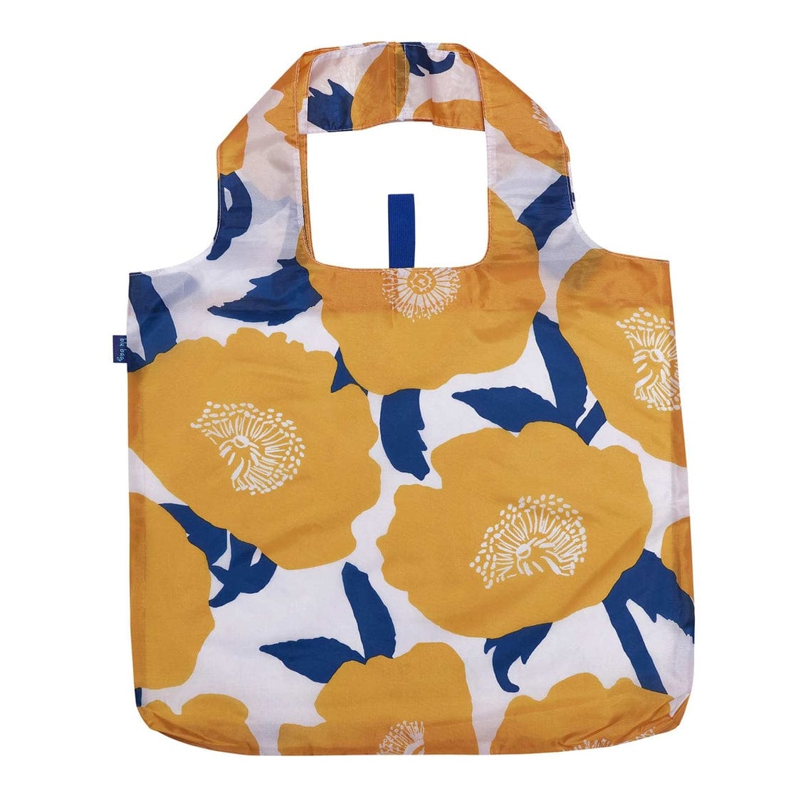 Rock Flower Paper Rock Flower Paper Poppies Blu Bag Reusable Shopper Tote - Little Miss Muffin Children & Home