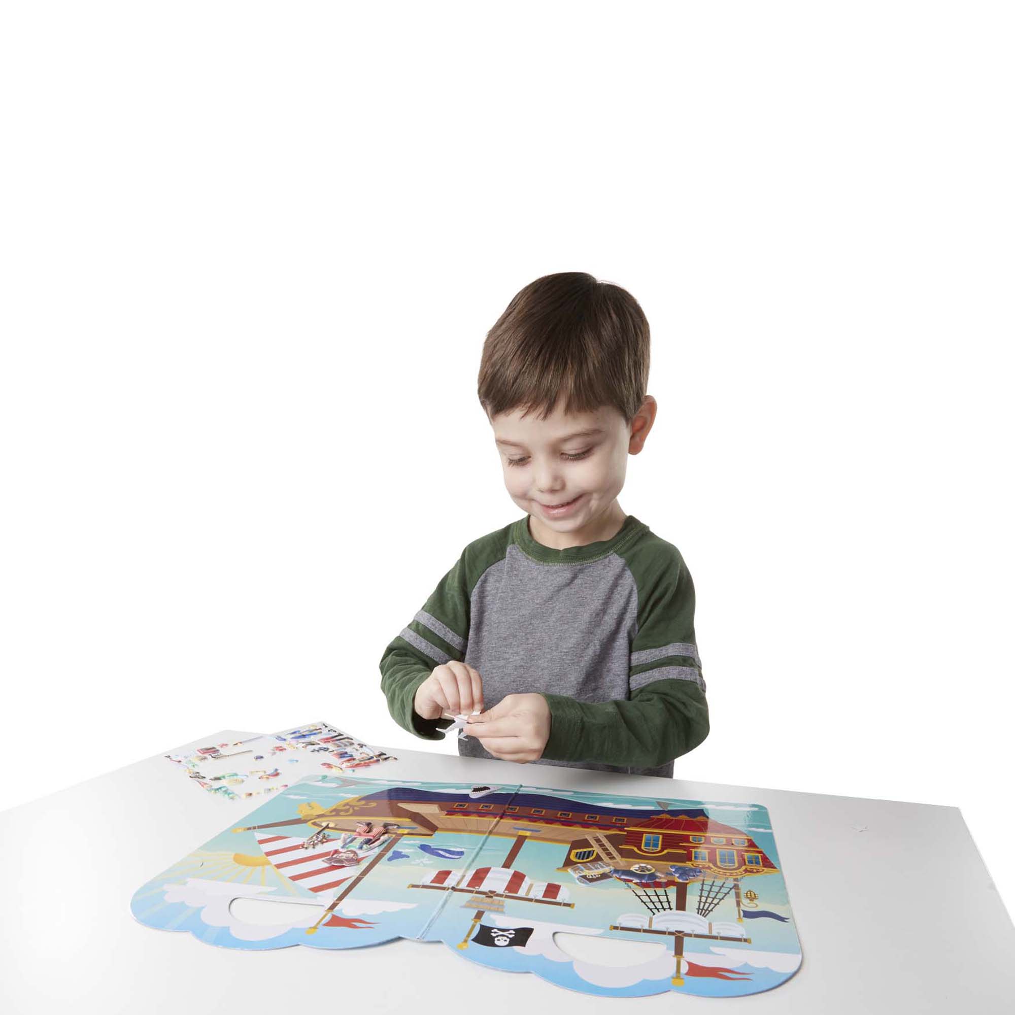 Melissa & Doug Melissa & Doug Puffy Sticker Play Set - Pirate - Little Miss Muffin Children & Home