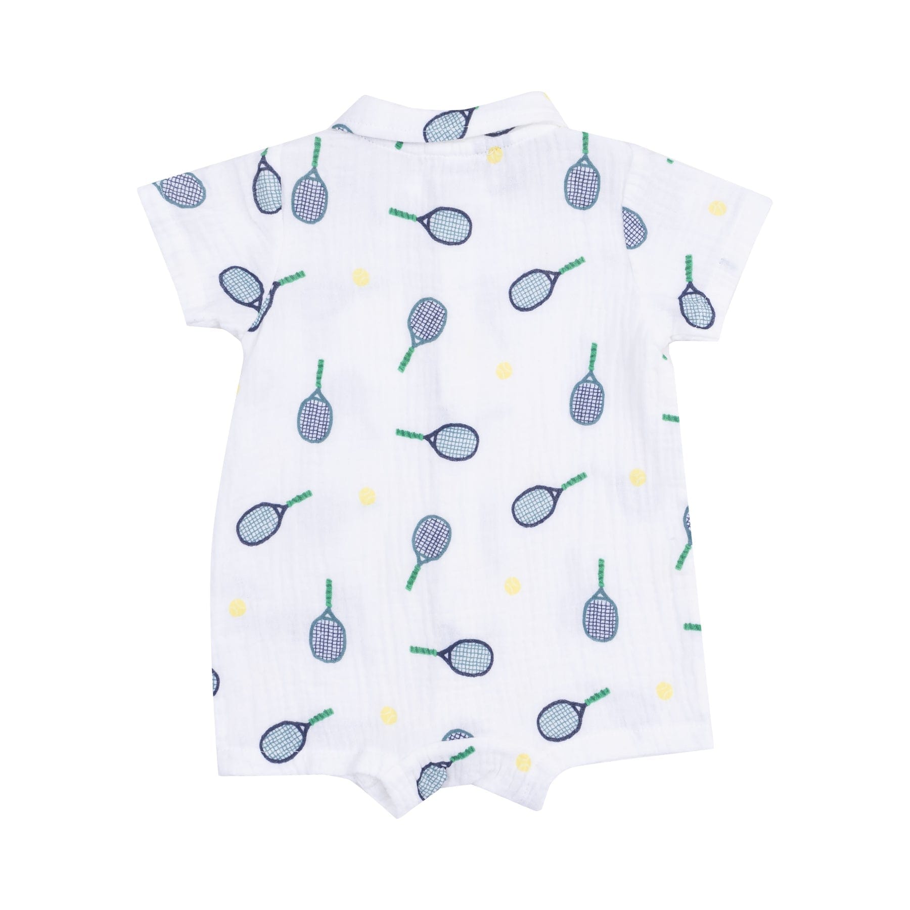 Angel Dear Angel Dear Tennis Button Down Polo Shortie - Little Miss Muffin Children & Home