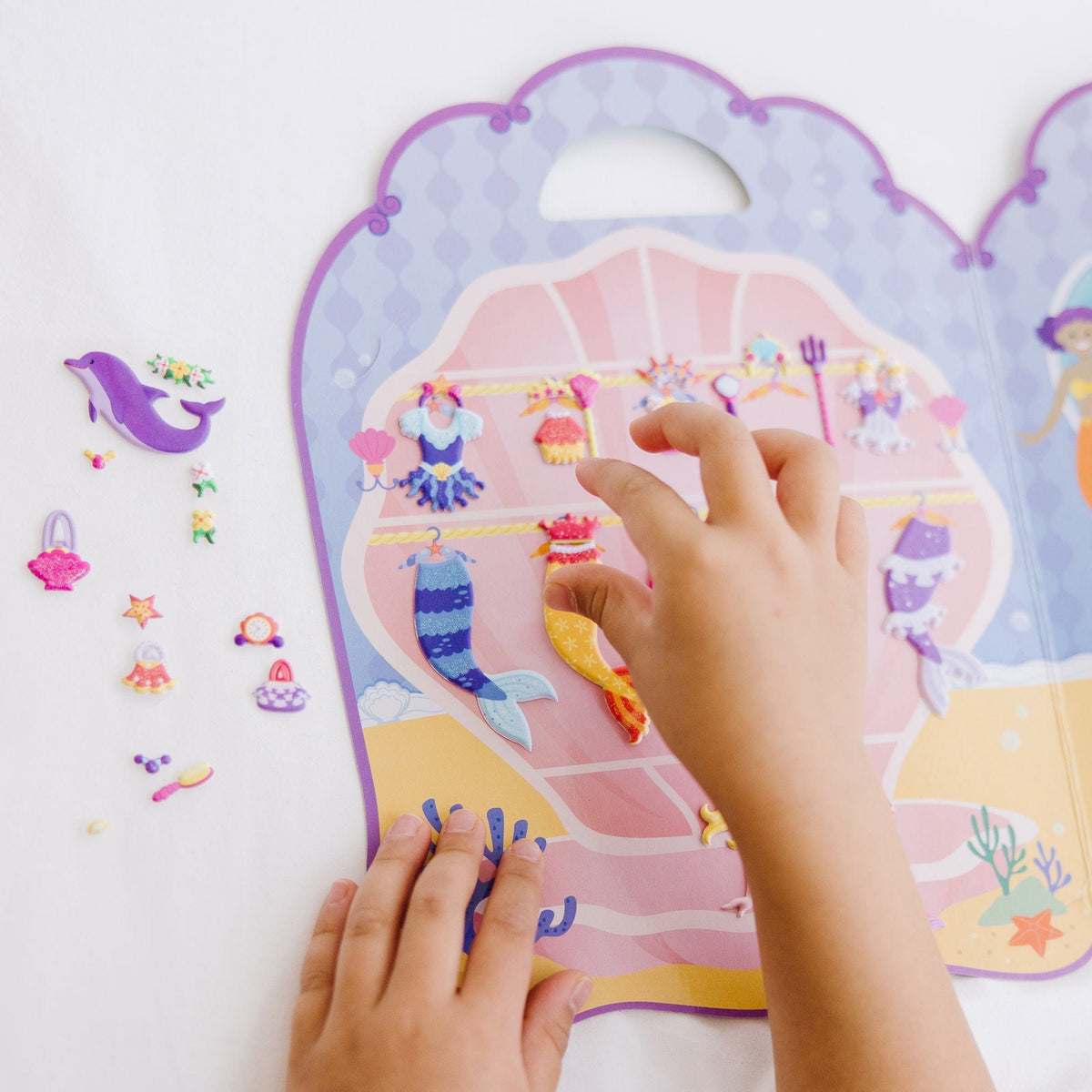 Melissa & Doug Melissa & Doug Puffy Sticker Play Set - Mermaid - Little Miss Muffin Children & Home