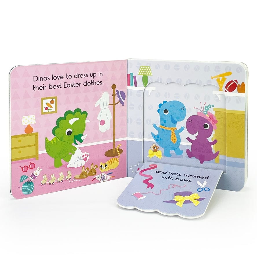 Cottage Door Press Dinos Love Jelly Beans Easter Lift-a-Flap Board Book - Little Miss Muffin Children & Home