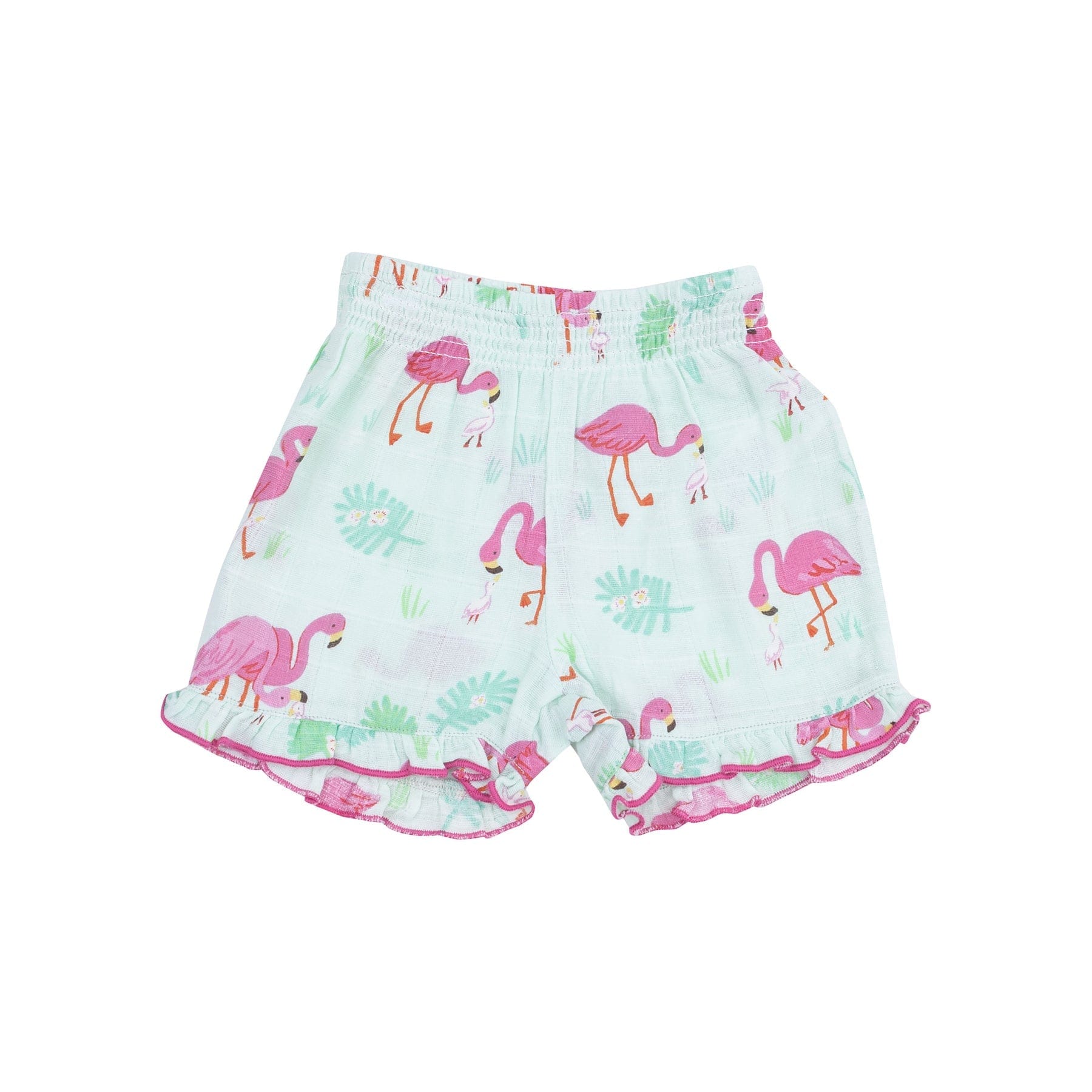 Angel Dear Angel Dear Flamingos Square Neck Ruffle Tank And Short - Little Miss Muffin Children & Home