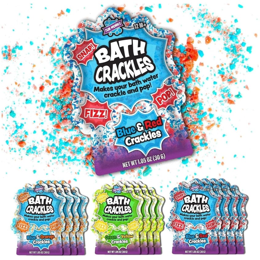 Tub Works Bath Crackles Bath Toy, Assorted - Little Miss Muffin Children & Home