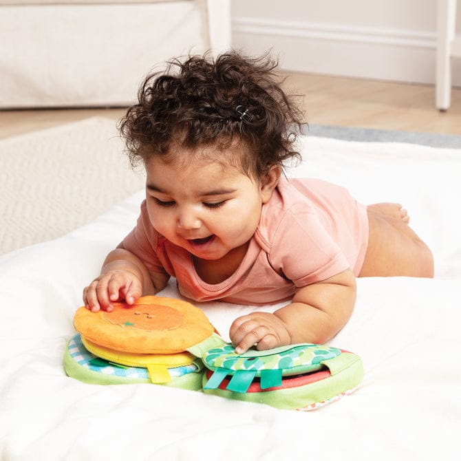Melissa & Doug Farmer's Market Tummy Time Plush Roller Toy - Little Miss Muffin Children & Home