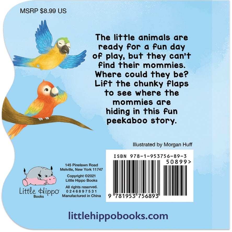 Little Hippo Books Mommy, Where Are You? - Chunky Lift the Flap Board Book - Little Miss Muffin Children & Home