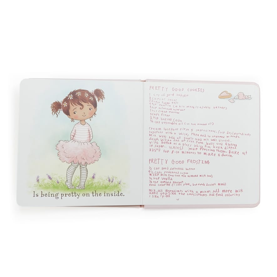 Brown Hair A Pretty Girl Board Book by Bunnies by the Bay
