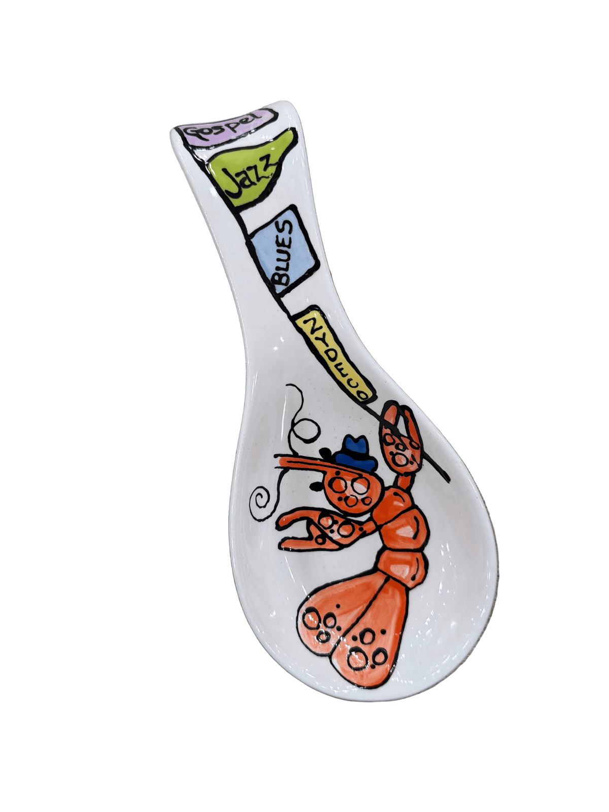Jan Salzer Jazz Fest Spoon Rest