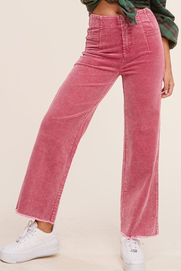 La Miel La Miel Mineral Washed Corduroy Pants - Little Miss Muffin Children & Home