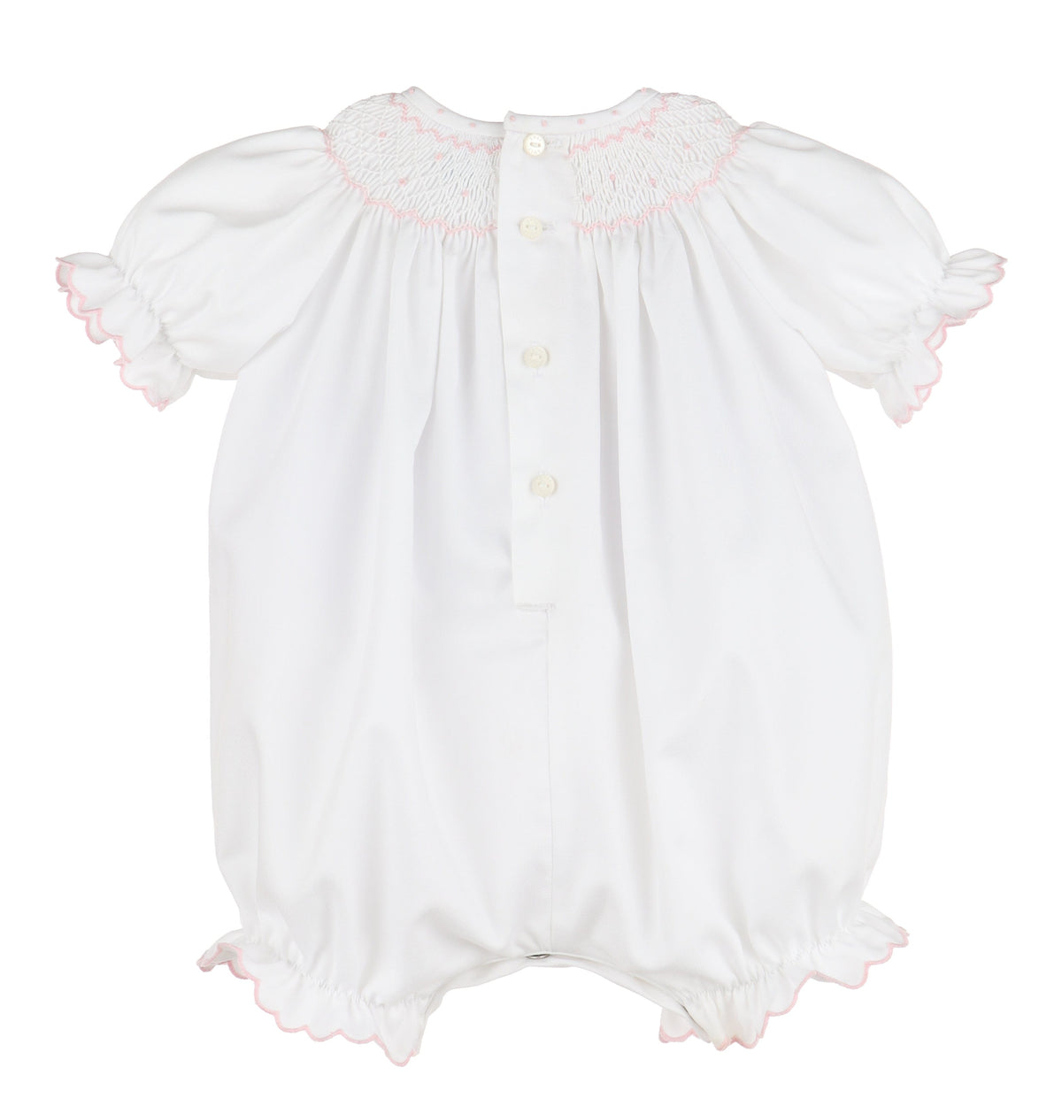 Casero & Associates Casero & Associates Classic Embro. Feston Bishop, Pink - Little Miss Muffin Children & Home