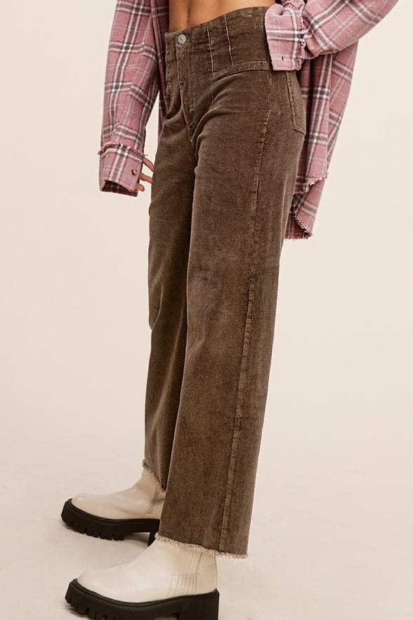 La Miel La Miel Mineral Washed Corduroy Pants - Little Miss Muffin Children & Home