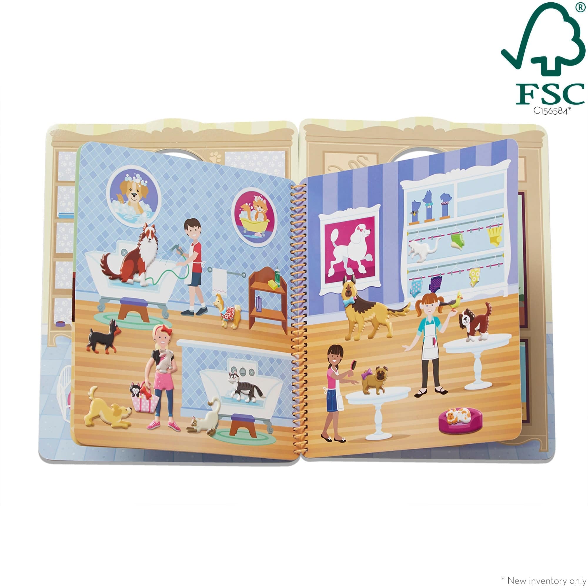 Melissa & Doug Melissa & Doug Puffy Sticker Activity Book Pet Place - Little Miss Muffin Children & Home