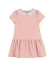 Casero & Associates Casero & Associates Floral Randall Collar Dress. Rose - Little Miss Muffin Children & Home