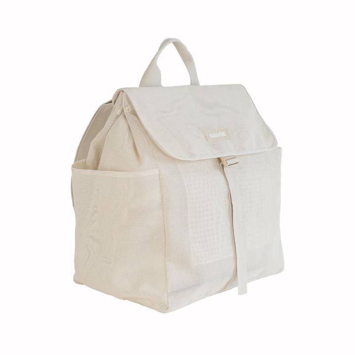 Beach Hauler™ Mesh Backpack in Sand
