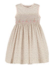 Casero & Associates Casero & Associates Tea Roses Smock Dress, Pink - Little Miss Muffin Children & Home