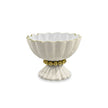 Beatriz Ball Encanto Vienna Mini Pedestal with Spoon, Cream and White - Little Miss Muffin Children & Home