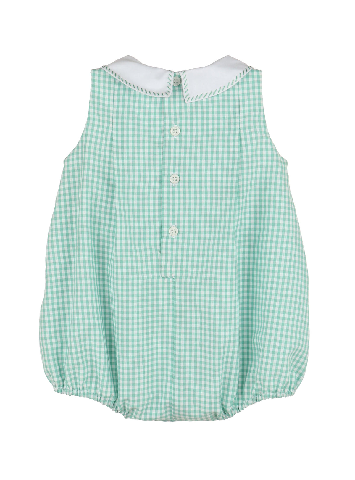 Casero & Associates Casero & Associates Check Tabs Boy Bubble, Green - Little Miss Muffin Children & Home