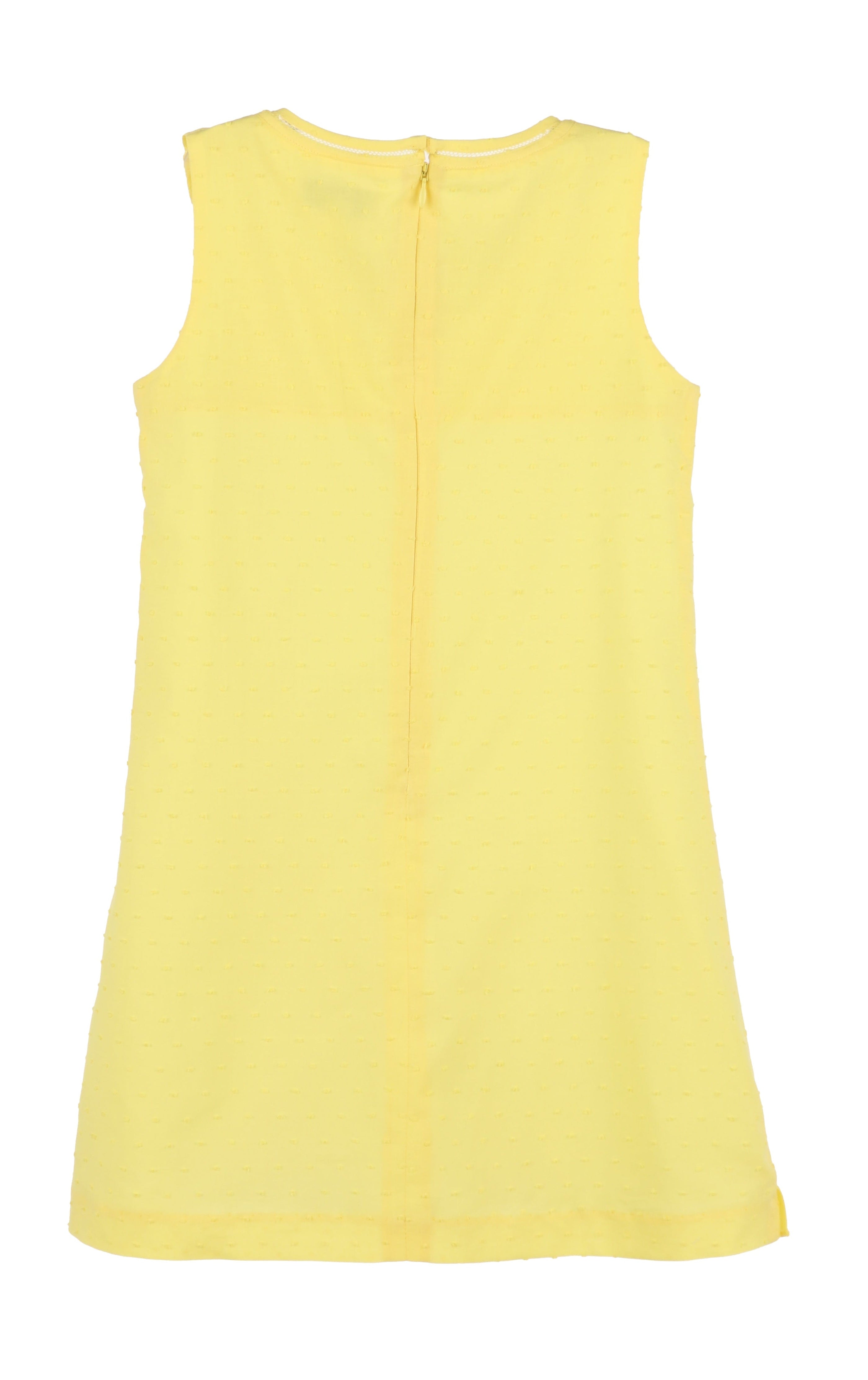 Casero & Associates Casero & Associates Classic Swiss Dot Ruffle Dress, Yellow - Little Miss Muffin Children & Home