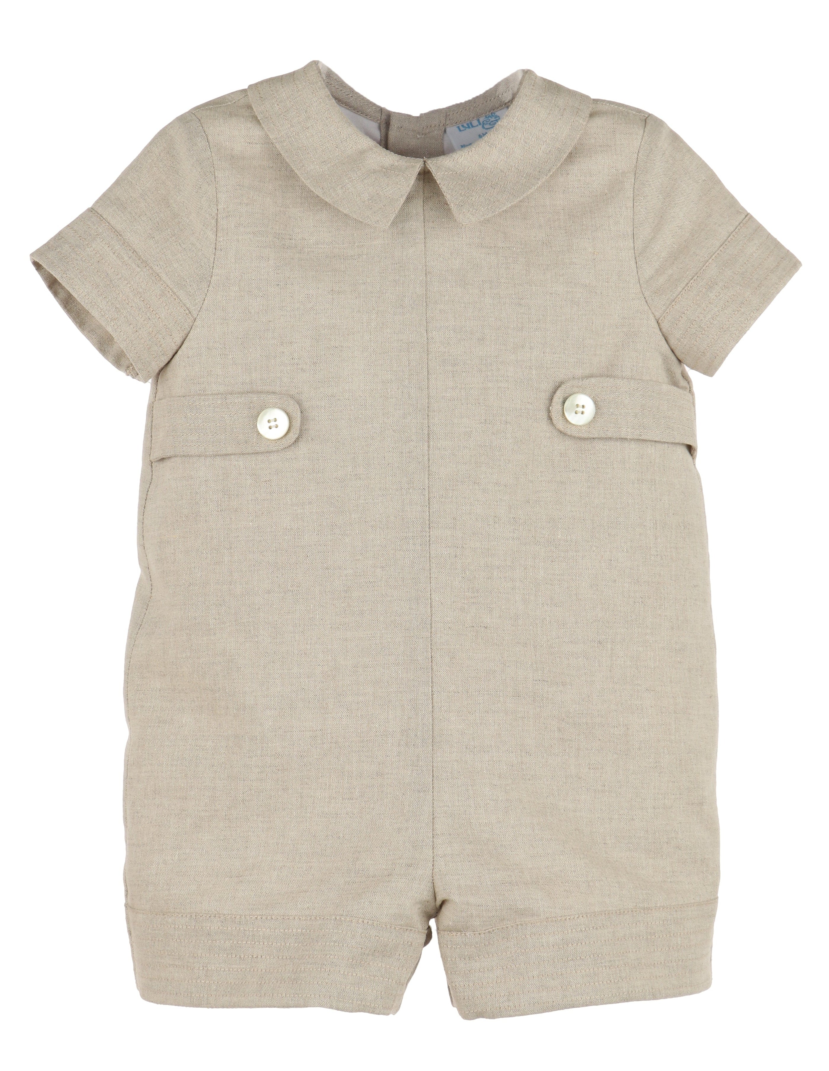 Casero & Associates Casero & Associates Linen Boy Bubble, Beige - Little Miss Muffin Children & Home