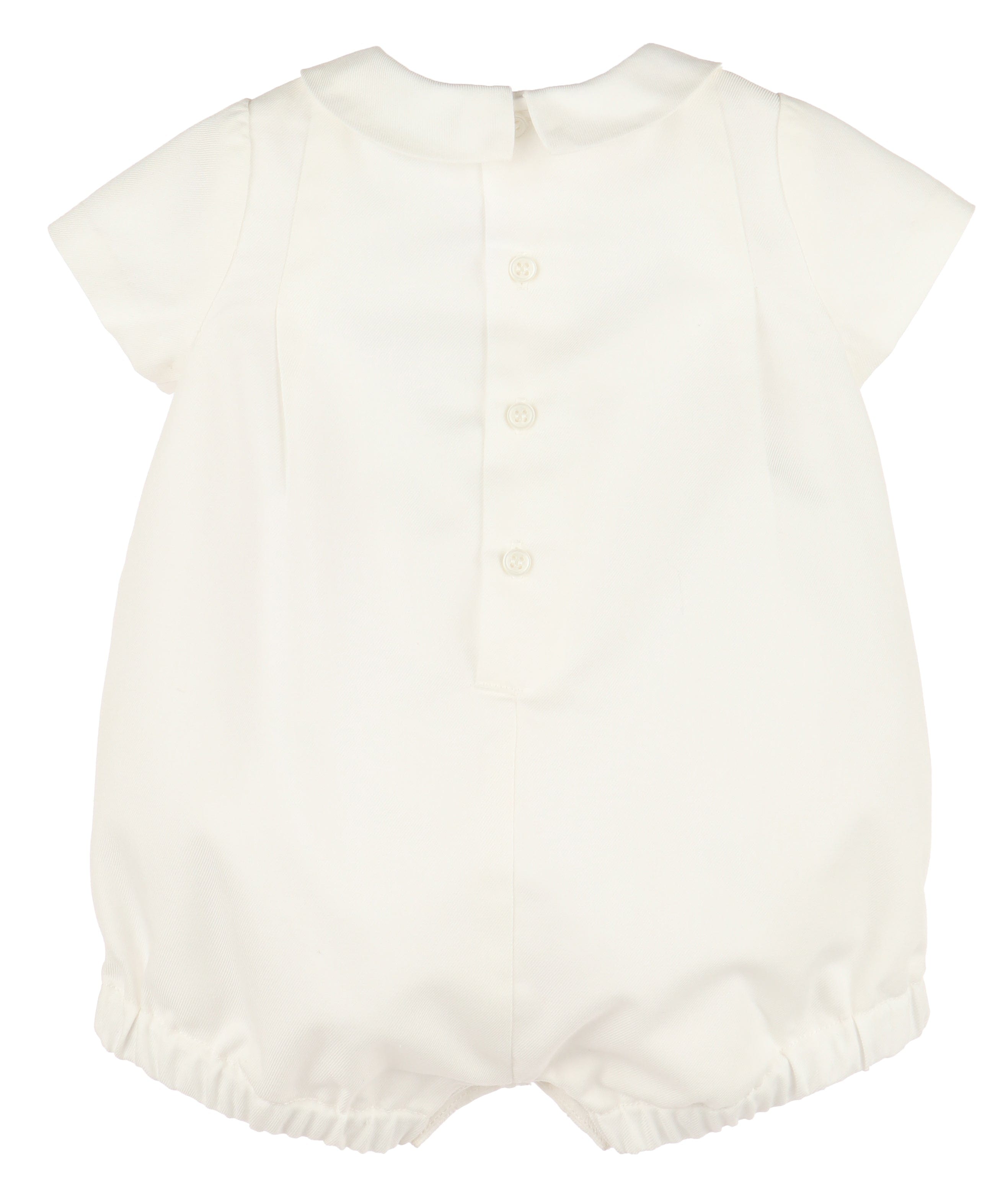 Casero & Associates Honeycomb Smock Boy Bubble, Blue - Little Miss Muffin Children & Home