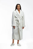 La Cera La Cera Honeycomb Pattern Fleece Robe - Little Miss Muffin Children & Home
