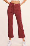 La Miel La Miel Soft Washed All Season Stretchy Pants in Baked Clay - Little Miss Muffin Children & Home