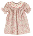 Casero & Associates Mulberry Floral Bishop, Red - Little Miss Muffin Children & Home