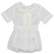 Lulu Bebe Lulu Bebe Lace Trimmed Patrick Button On Bloomer Set - Little Miss Muffin Children & Home