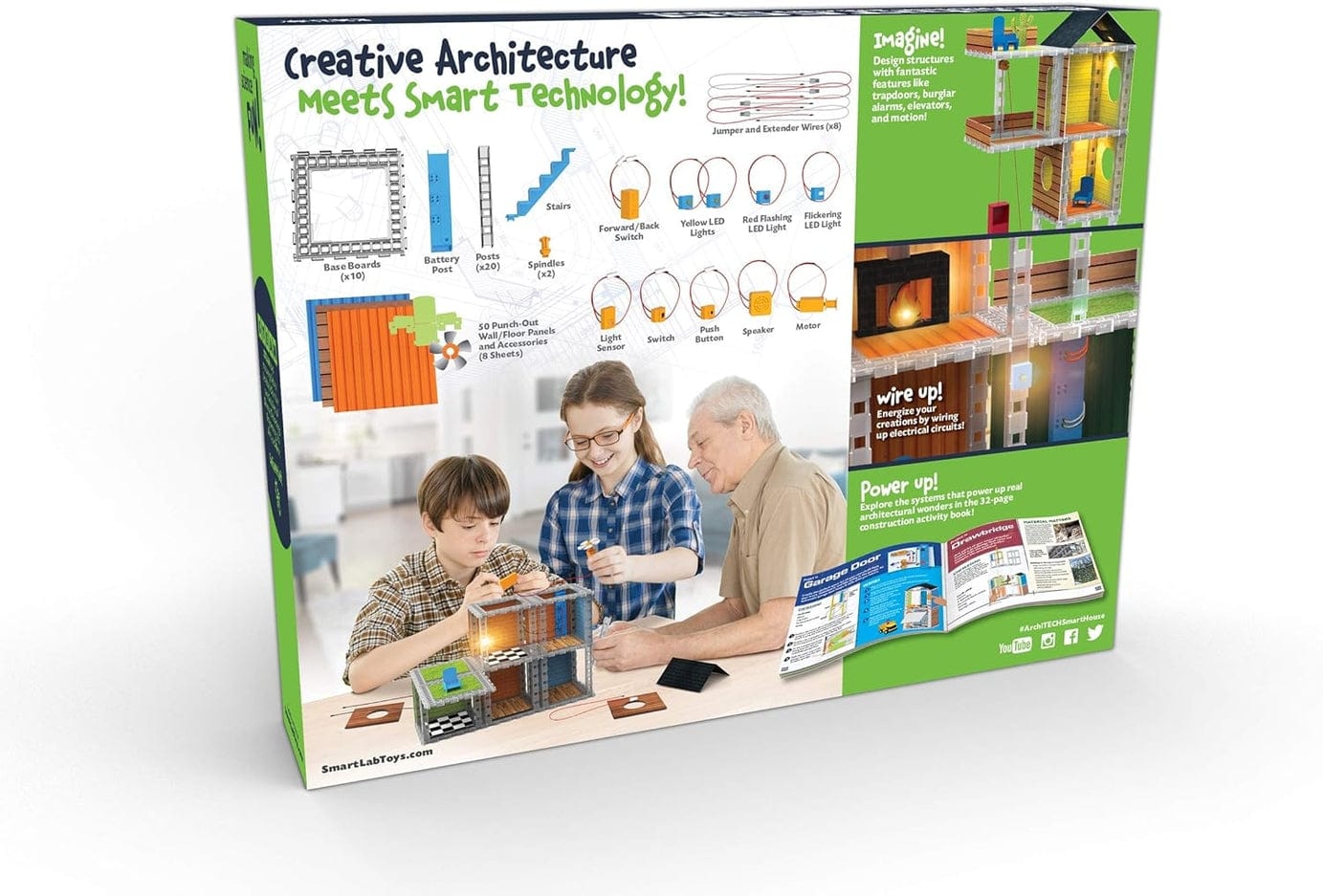 Smart Lab Toys Smart Lab Toys Archi-Tech Electronic Smart House - Little Miss Muffin Children & Home