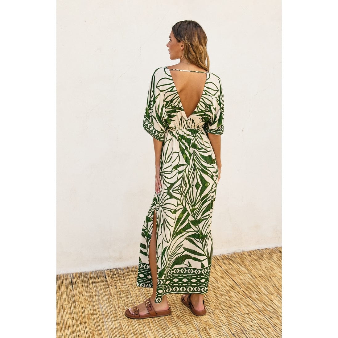Dress Forum Take Me Away Double Plunge Maxi Dress - Little Miss Muffin Children & Home