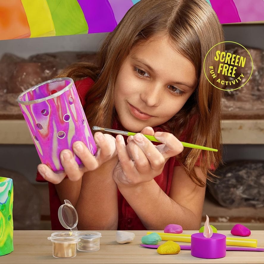 Dan&Darci Dan&Darci Light-Up Clay Lanterns Making Kit - Little Miss Muffin Children & Home
