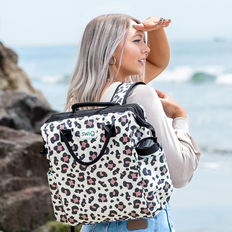 Swig Life Swig Life Luxy Leopard Packi Backpack Cooler - Little Miss Muffin Children & Home