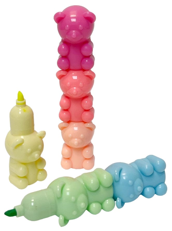 Streamline Streamline Beary Bright Stackable Marker/Highlighter - Little Miss Muffin Children & Home