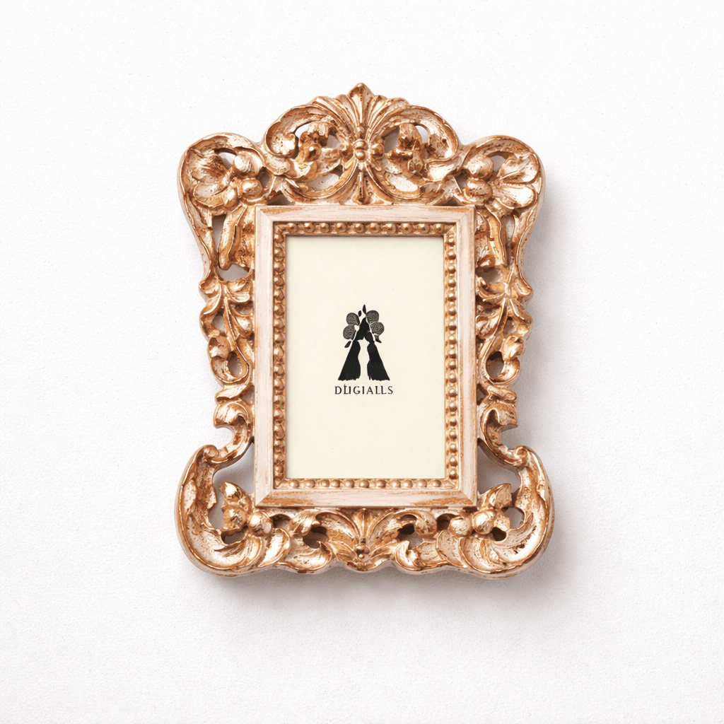 Abigail's Home Decor Vendome Trois Gray & Gold Photo Frame