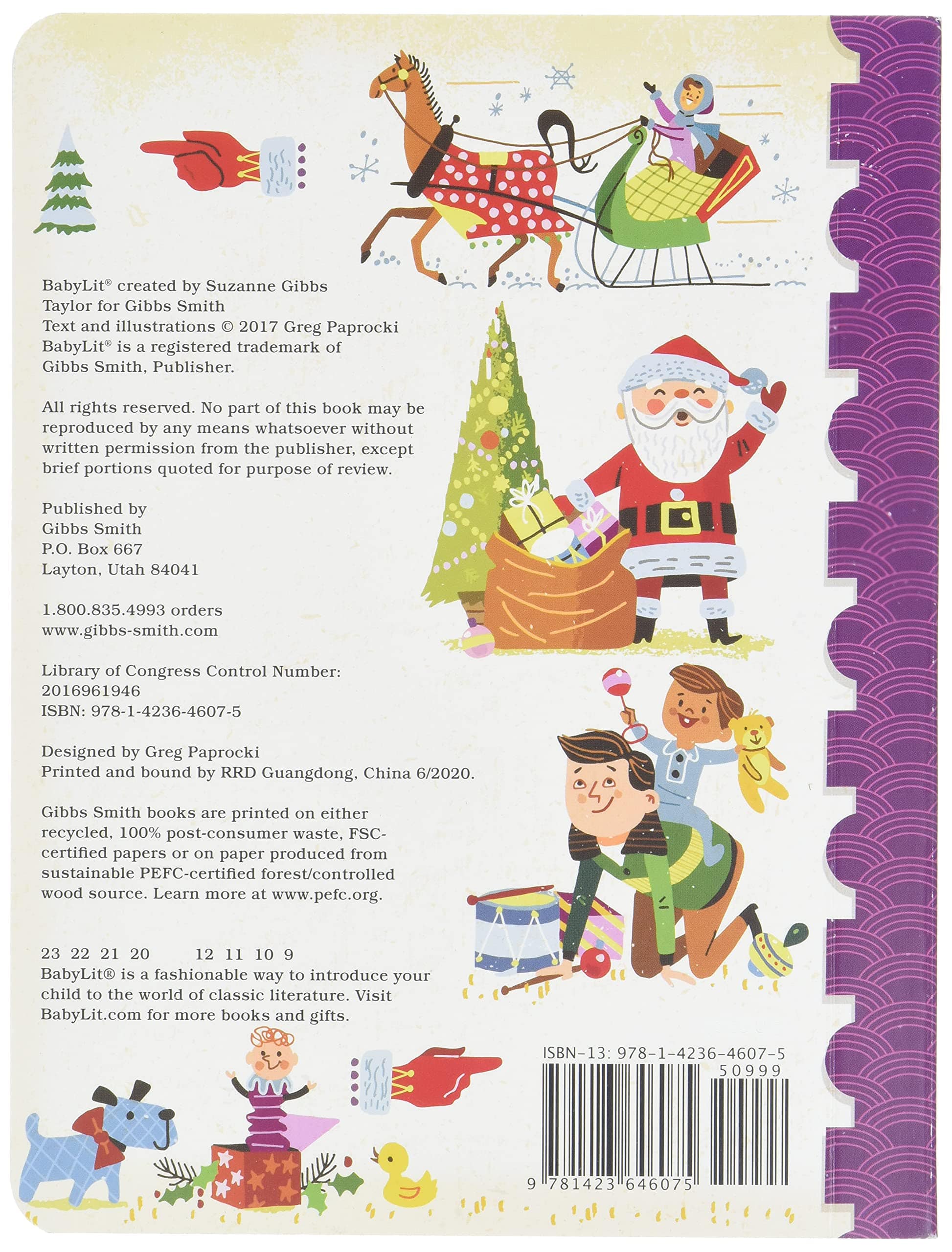 Gibbs Smith S Is for Santa: A Christmas Alphabet - Little Miss Muffin Children & Home