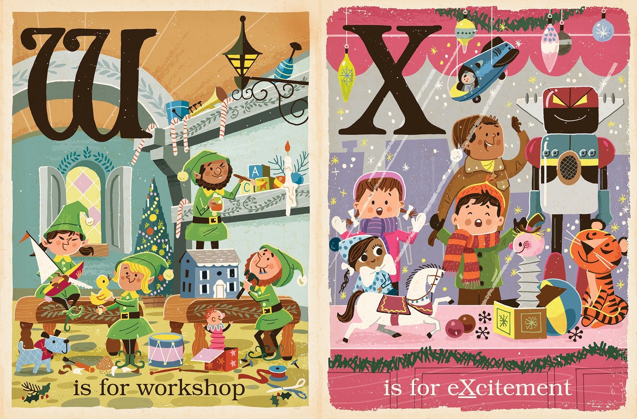 Gibbs Smith S Is for Santa: A Christmas Alphabet - Little Miss Muffin Children & Home