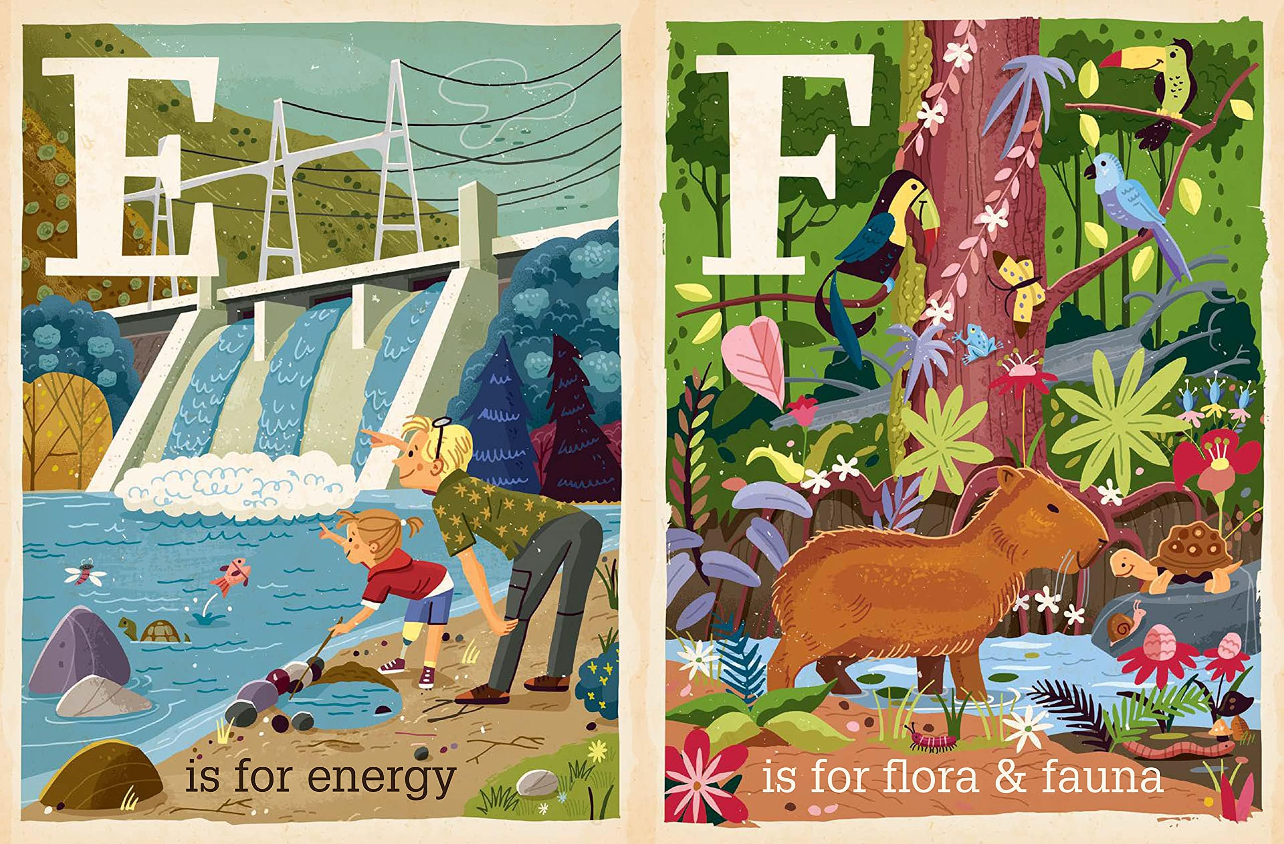 Gibbs Smith E is for Earth - Little Miss Muffin Children & Home