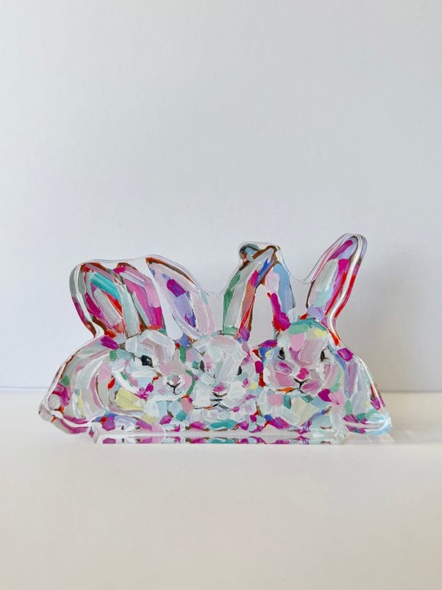 Chelsea McShane Art Chelsea McShane Art “Hip Hap Hop” Acrylic Large Shelfie - Little Miss Muffin Children & Home