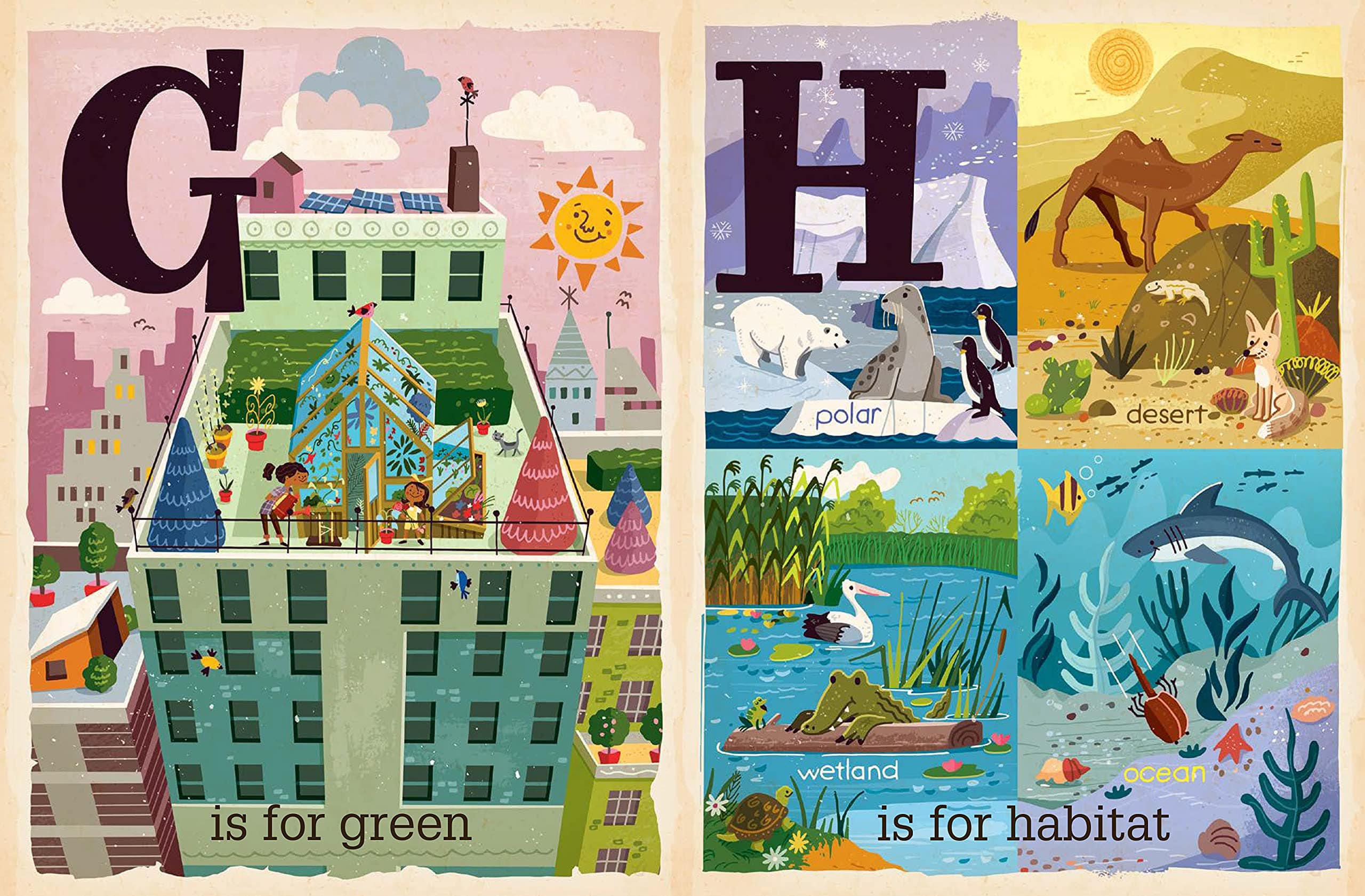 Gibbs Smith E is for Earth - Little Miss Muffin Children & Home