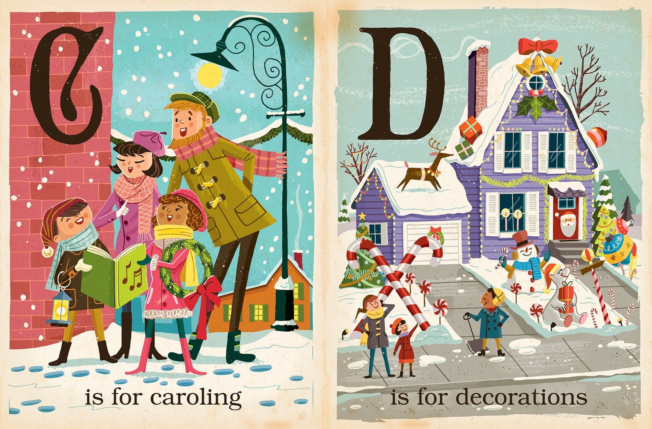 Gibbs Smith S Is for Santa: A Christmas Alphabet - Little Miss Muffin Children & Home