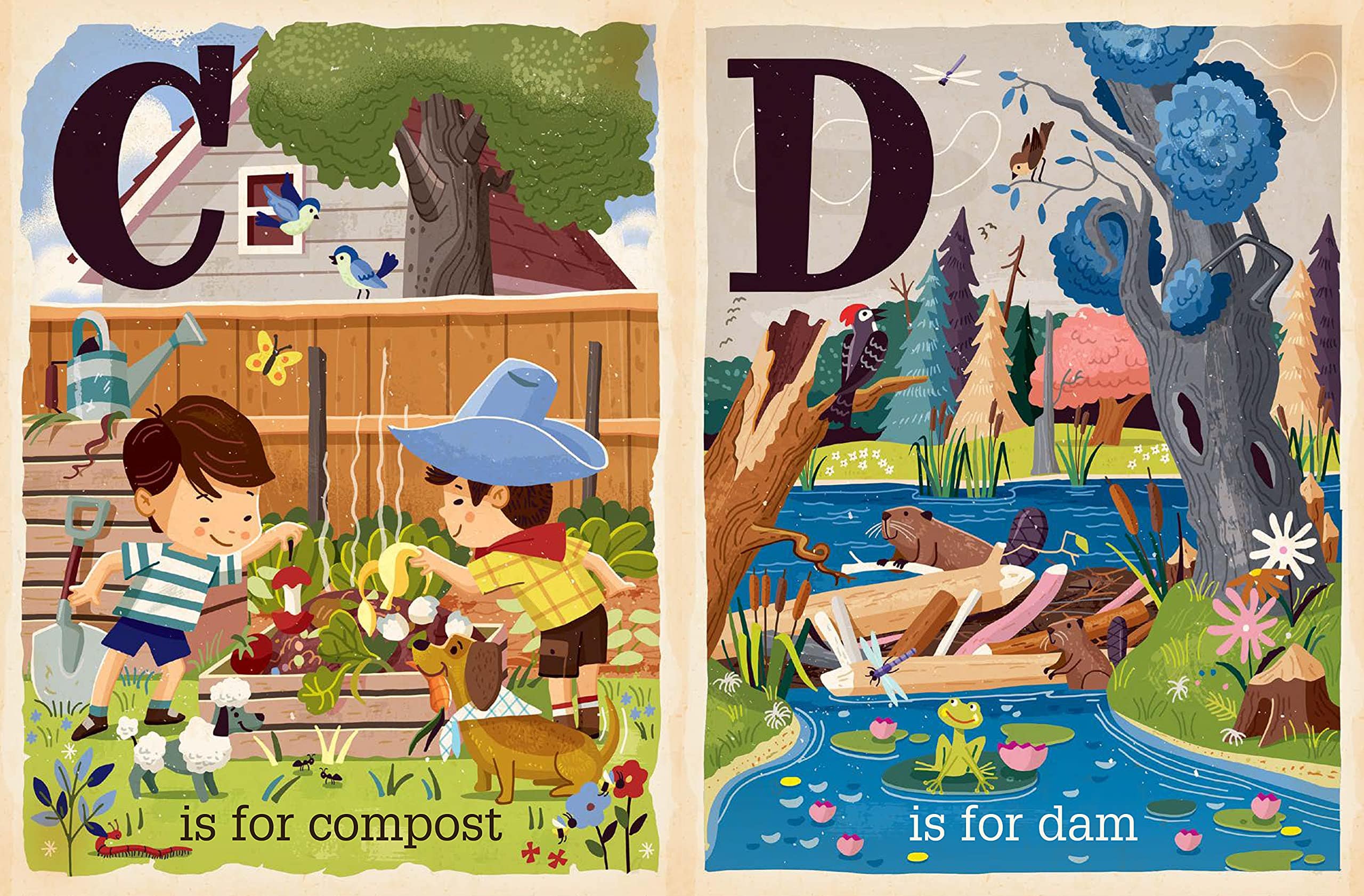 Gibbs Smith E is for Earth - Little Miss Muffin Children & Home