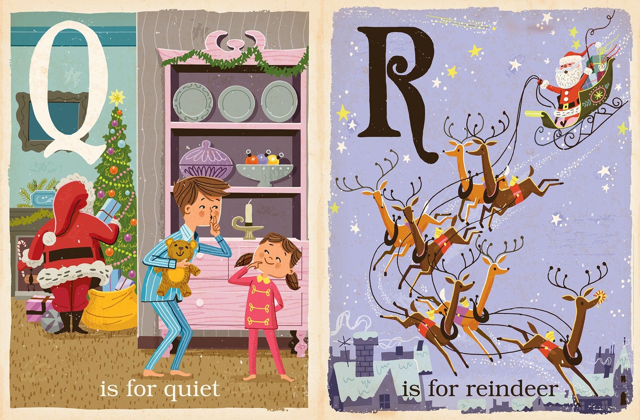 Gibbs Smith S Is for Santa: A Christmas Alphabet - Little Miss Muffin Children & Home