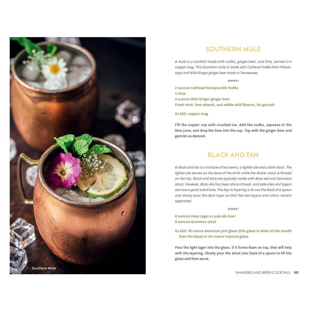 Gibbs Smith Cocktails, Southern Style: Pours, Drinks, Sips, and Bites - Little Miss Muffin Children & Home