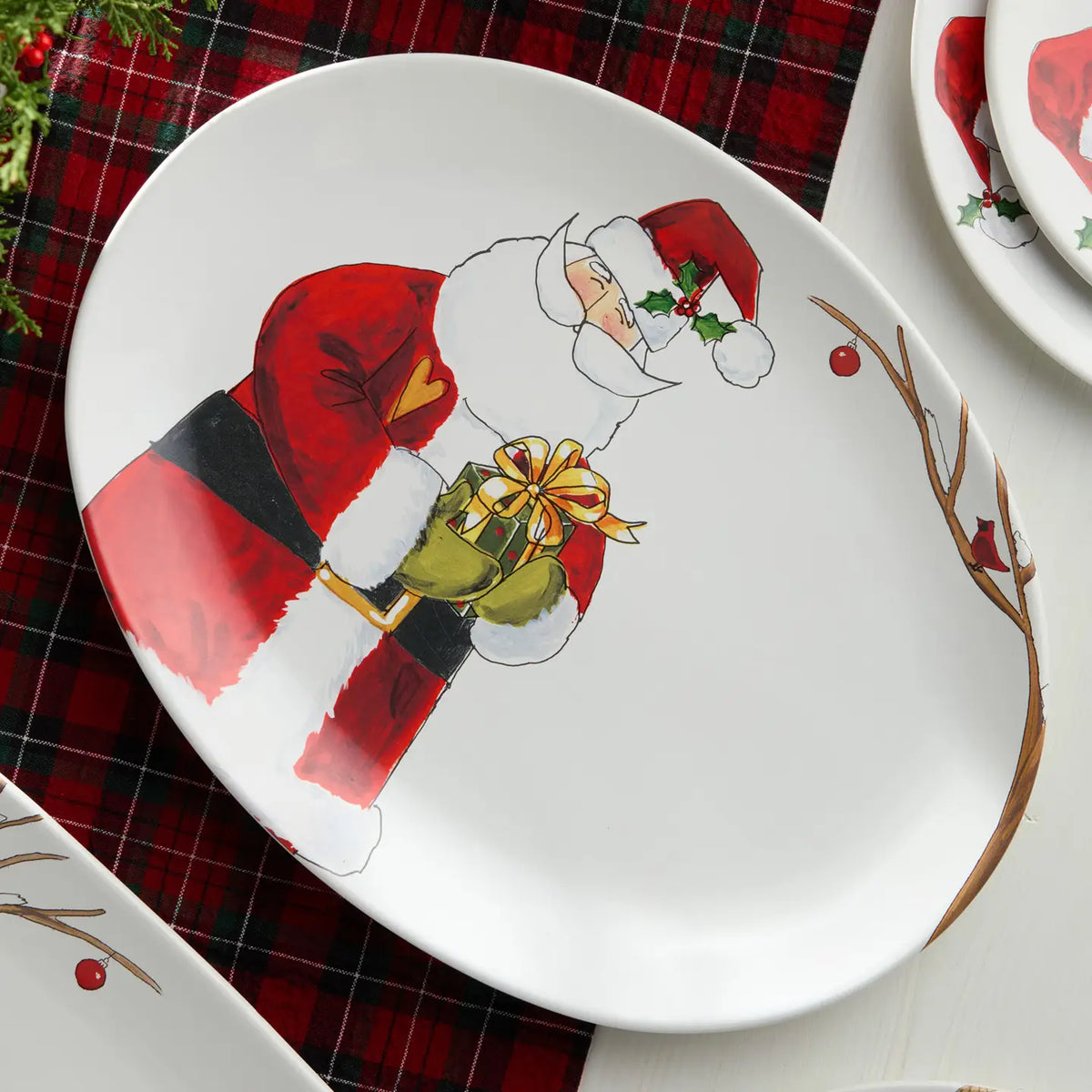 Certified International Santa Delight Oval Platter - Little Miss Muffin Children & Home