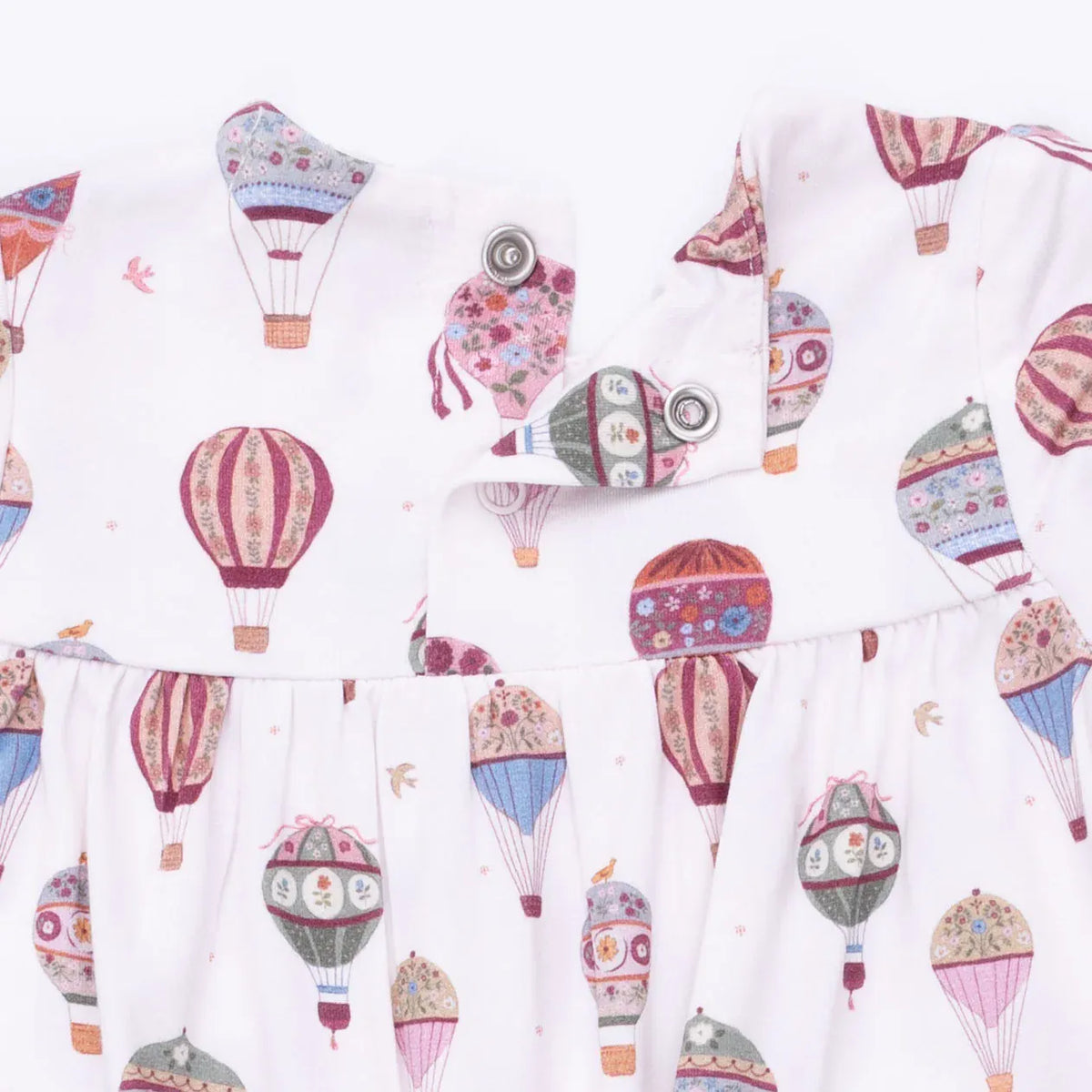 Angel Dear Hot Air Balloon Smocked Long Sleeve Romper - Little Miss Muffin Children & Home