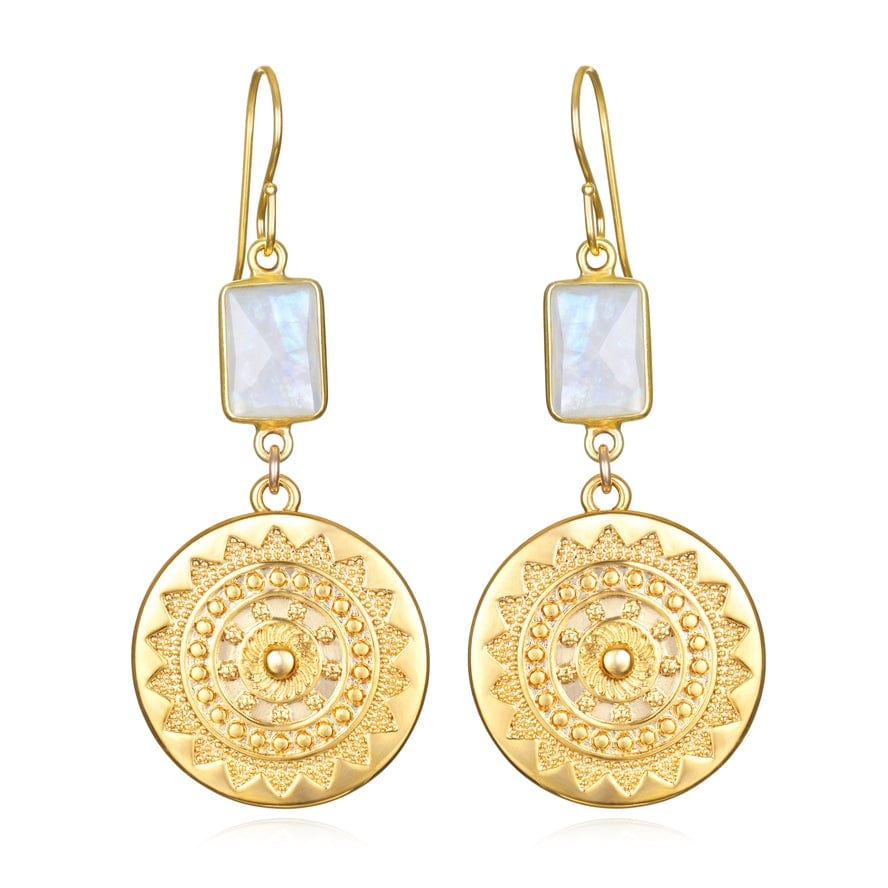 Amelia Rose Jewelry Sun Medallion Dangles - Little Miss Muffin Children & Home
