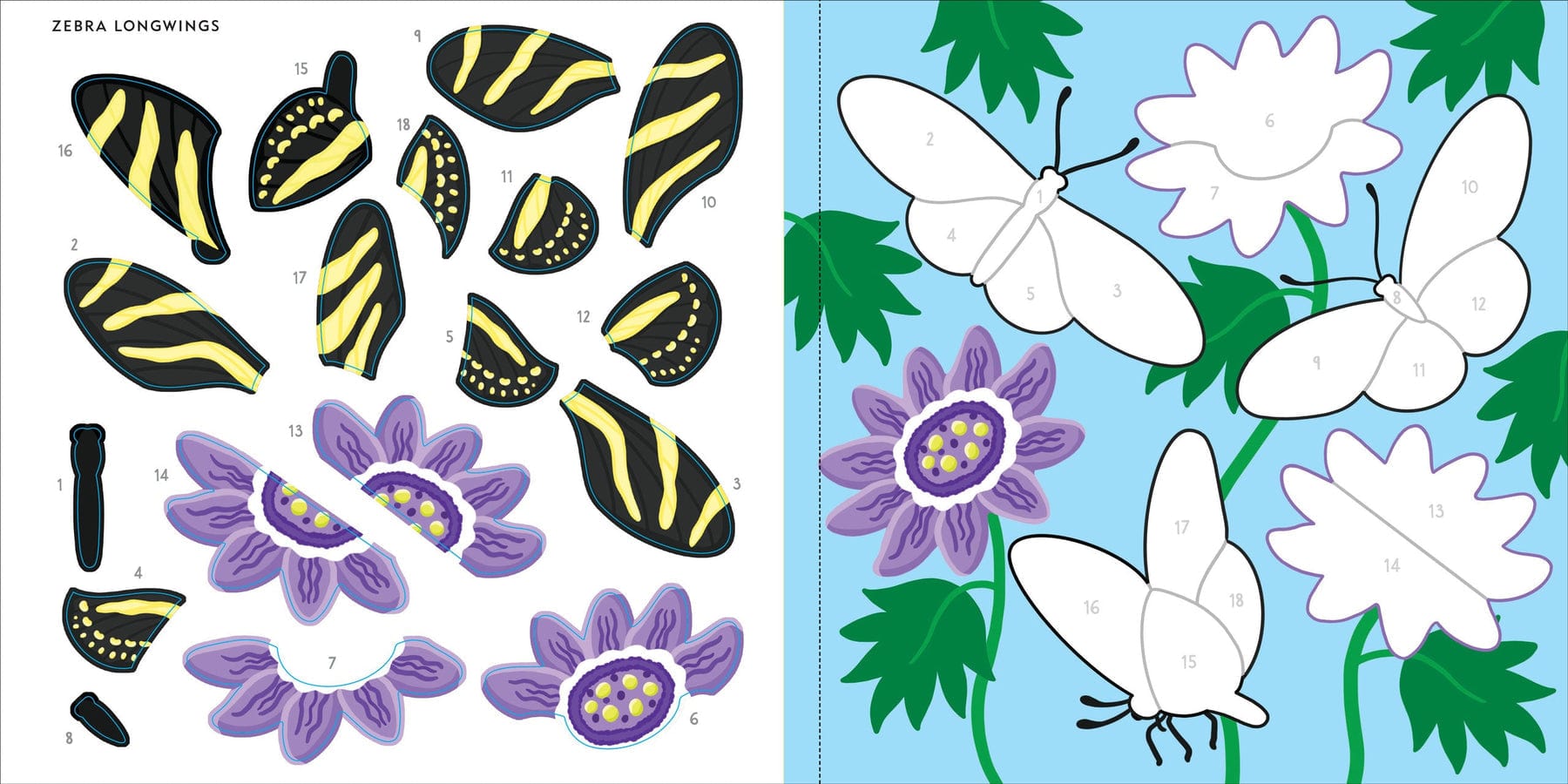 Peter Pauper Press Peter Pauper Press My First Color-By-Sticker Book - Butterflies & Bugs - Little Miss Muffin Children & Home